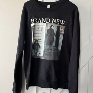 Brand New The Devil & God are Raging Inside Me American Apparel Fleece Crewneck